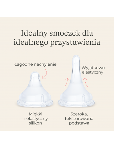 Lansinoh Butelka ze smoczkiem o bardzo wolnym przepływie 60ml