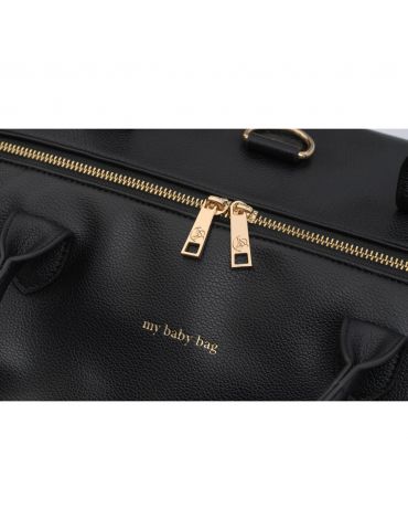 My Baby Bag Torba dla mamy z zestawem pasków czarna