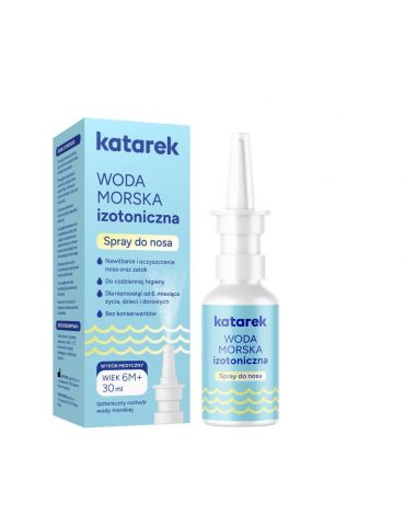 Katarek Spray do nosa woda morska izotoniczna 30 ml