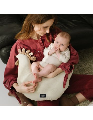 La Millou Kura Babci Dany velvet ( Bandana mocca )
