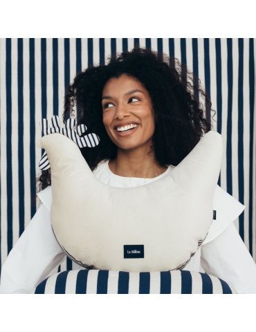 La Millou Kura Babci Dany velvet ( Stripes navy )