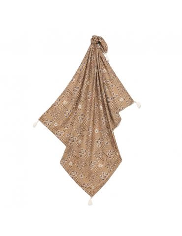 La Millou Otulacz bambusowy M 100x120 ( Bandana mocca )