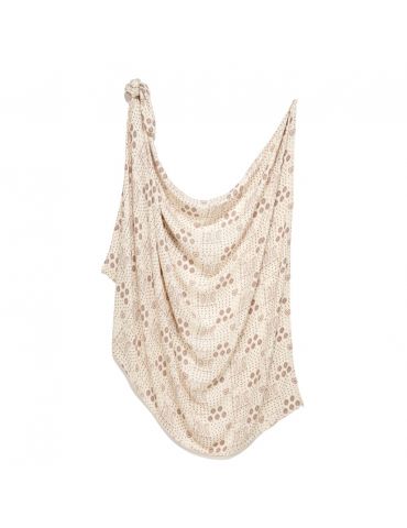La Millou Otulacz bambusowy muślinowy 115x140 ( Bandana cream )