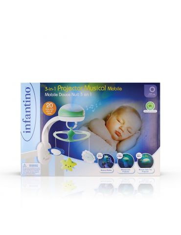 Infantino Karuzela Muzyczna 3w1 zielona