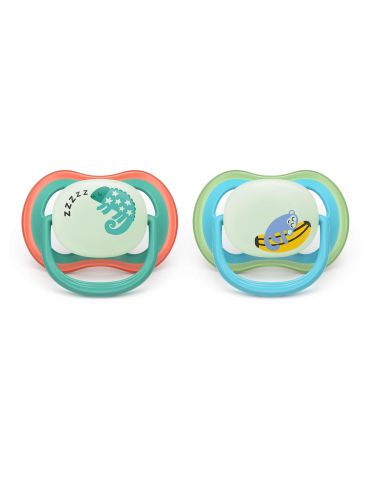 Avent Philips Smoczek uspokajający Ultra air 6-18m+ Nighttime