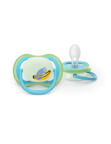 Avent Philips Smoczek uspokajający Ultra air 6-18m+ Nighttime