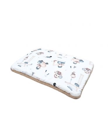 Bonjour Cherie Poduszka dwustronna bawełna i boucle  40/60 Monkey