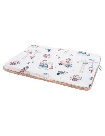 Bonjour Cherie Poduszka dwustronna bawełna i boucle  40/60 Monkey