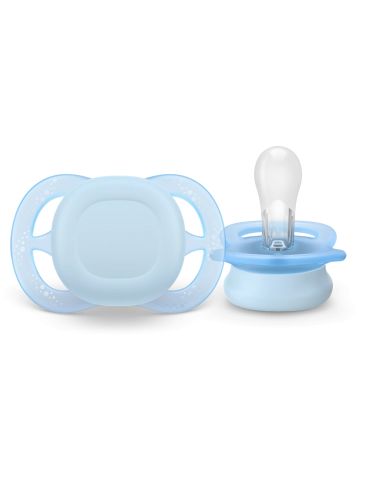 Avent Philips Smoczek uspokajający Ultra Start 0-2m boy
