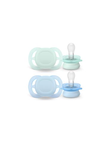 Avent Philips Smoczek uspokajający Ultra Start 0-2m boy