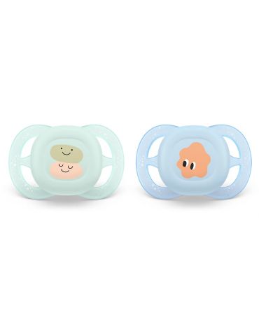 Avent Philips Smoczek uspokajający Ultra Start 0-2m kamyk