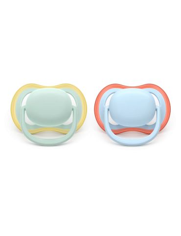 Avent Philips Smoczek uspokajający Ultra Air 0-6 zielony