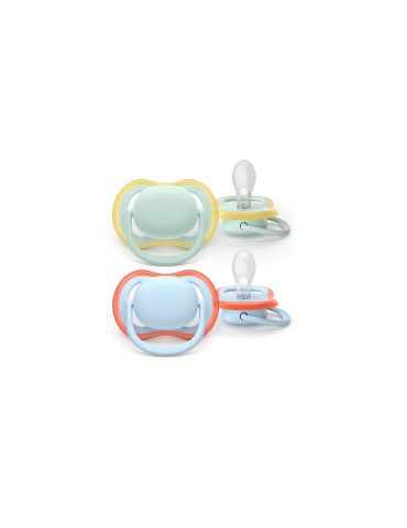 Avent Philips Smoczek uspokajający Ultra Air 0-6 zielony