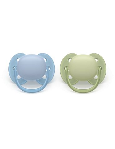 Avent Philips Smoczek uspokajający Ultra soft 0-6m zielony