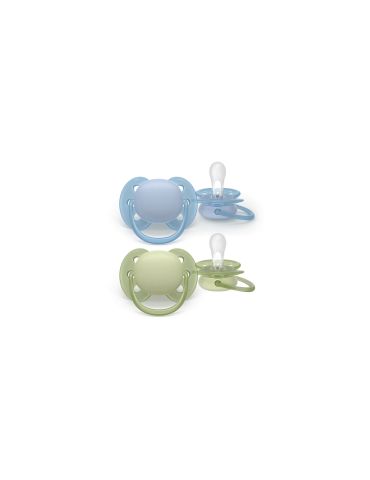 Avent Philips Smoczek uspokajający Ultra soft 0-6m zielony