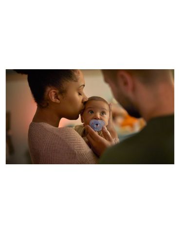 Avent Philips Smoczek uspokajający Soothie 0-6 niebieski