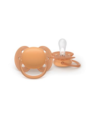 Avent Philips Smoczek uspokajający Ultra soft 18m+ różowy