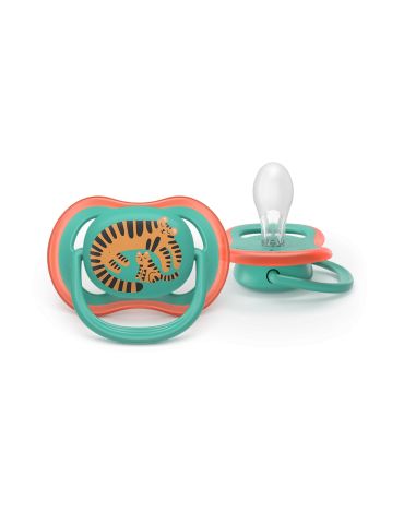 Avent Philips Smoczek uspokajający Ultra Air 6-18m tygrys