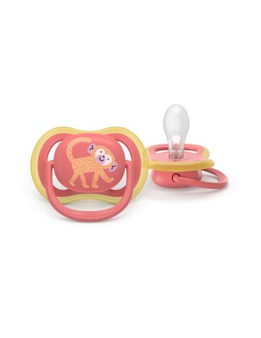 Avent Philips Smoczek uspokajający Ultra Air dekorowany 18m+ kameleon
