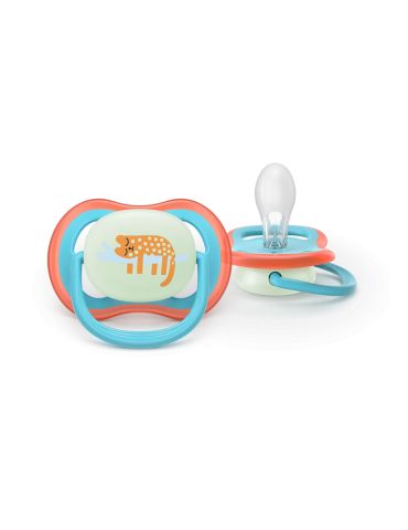 Avent Philips Smoczek uspokajający Ultra air 6-18m+ Nighttime małpka