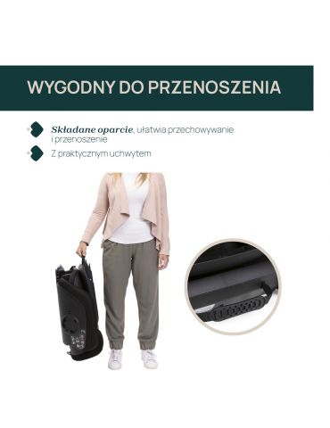 Chicco Fold&Go S i-Size Fotelik samochodowy Posh black