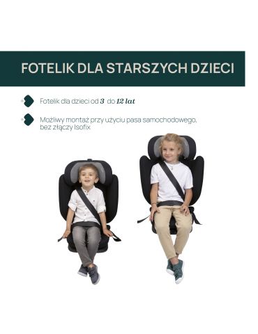 Chicco Fold&Go S i-Size Fotelik samochodowy Posh black