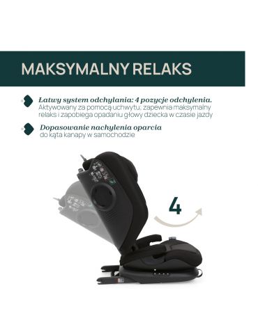 Chicco Fold&Go S i-Size Fotelik samochodowy Ever green