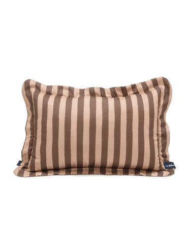 La Millou Poduszka bambusowa do spania XL ( Stripes brown )