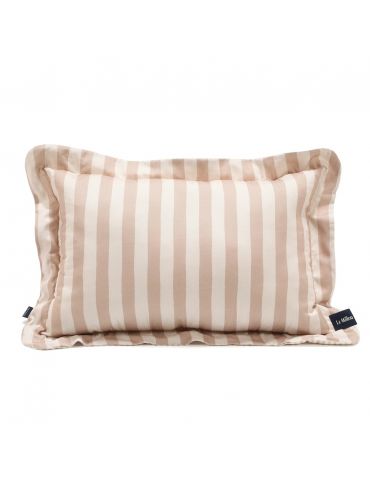 La Millou Poduszka bambusowa do spania XL ( Stripes beige )
