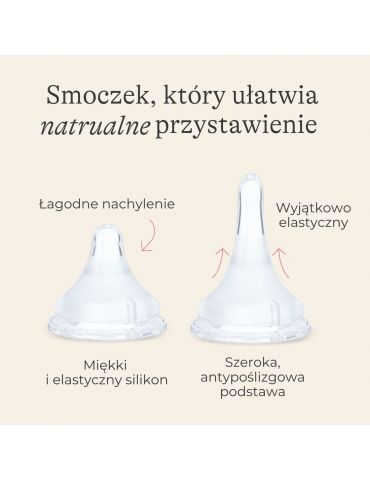 Lansinoh Smoczki Natural Wave o bardzo wolnym przepływie XS 0m+