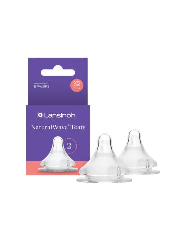 Lansinoh Smoczki Natural Wave o bardzo wolnym przepływie XS 0m+