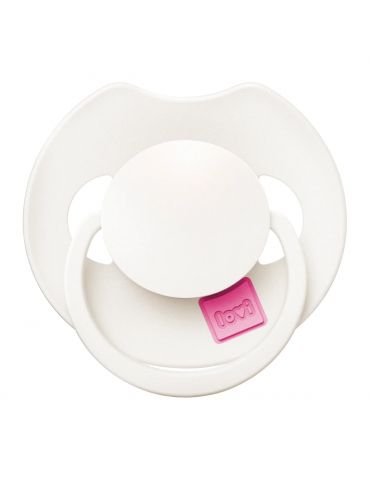 Lovi Smoczek silikonowy dynamiczny 0-6m Prime Tutti Frutti Rose/Rose cream 2 szt.