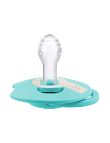 Lovi Smoczek silikonowy dynamiczny 18m+ Prime Tutti Frutti Aqua green 3 szt.