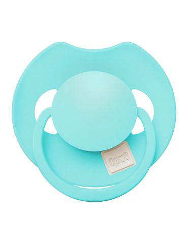 Lovi Smoczek silikonowy dynamiczny 18m+ Prime Tutti Frutti Aqua green 3 szt.