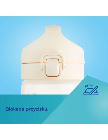 Canpol Bidon na wodę dla dzieci od 2,5 r.ż Junior 400ml niebieski