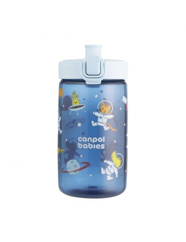 Canpol Bidon na wodę dla dzieci od 2,5 r.ż Junior 400ml niebieski