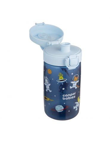 Canpol Bidon na wodę dla dzieci od 2,5 r.ż Junior 400ml niebieski