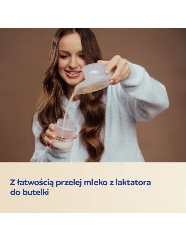 Canpol Babies Butelka Natural Shape ze smoczkiem dwustrefowym 150 ml