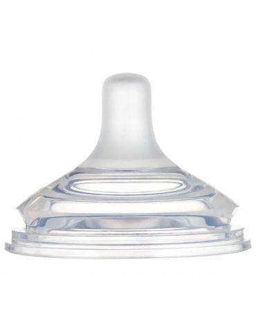 Canpol Babies Smoczek antykolkowy dwustrefowy Natural Shape 3m+ 2szt.