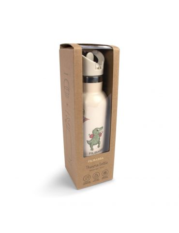 Filibabba Butelka termiczna ze stali nierdzewnej 350 ml Dino beach