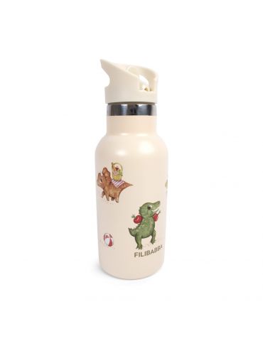 Filibabba Butelka termiczna ze stali nierdzewnej 350 ml Dino beach