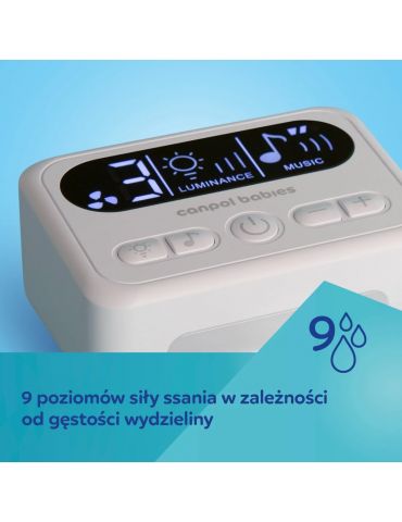 Canpol babies Elektryczny aspirator do nosa dla niemowląt i dzieci Noseo