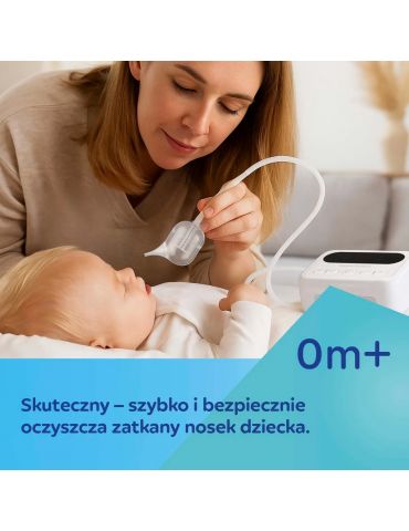 Canpol babies Elektryczny aspirator do nosa dla niemowląt i dzieci Noseo