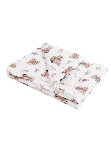 Bonjour Cherie Kołderka przedszkolaka bambusowa 100/150 Bianca