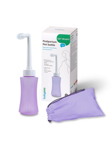 BabyOno Butelka poporodowa do podmywania 340ml