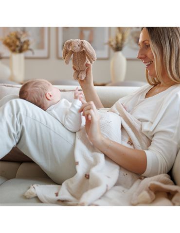 BabyOno Kocyk muślinowy beżowy