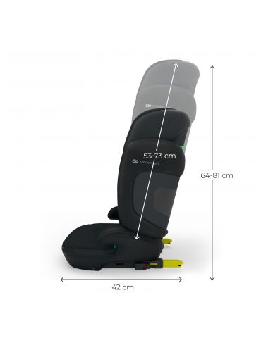 Kinderkraft Xpand 2 Pro I-Size Fotelik samochodowy 100-150cm Black