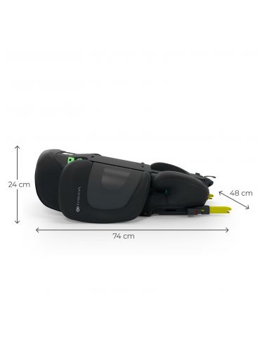 Kinderkraft Xpand 2 Pro I-Size Fotelik samochodowy 100-150cm Black