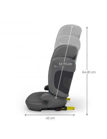 Kinderkraft Xpand 2 Pro I-Size Fotelik samochodowy 100-150cm Rocket Grey