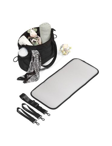 BabyOno Torba dla mamy torba do wózka Cami czarna